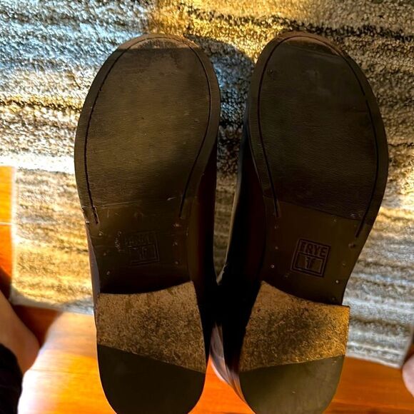 Frye Molly Button Tall Black Boot Size 7 - Picture 15 of 16